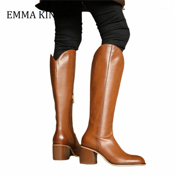 boots 2021 autumn winter knee high knight pointed toe side zipper chunky low heel leather cool cowboy botas mujer1, Black
boots 2021 autumn winter knee high knight pointed toe side zipper chunky low heel leather cool cowboy botas mujer1, Black