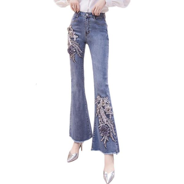 mode 3d embroidered flower blue jeans woman nail polish sequins denim enlargement korean pants 2021 spring autumn q521 m5cx, Black;white
mode 3d embroidered flower blue jeans woman nail polish sequins denim enlargement korean pants 2021 spring autumn q521 m5cx, Black;white