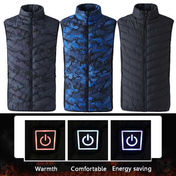 outdoor t-shirts winter coat usb electric heated vest zipper thermal heating waiatcoat keep warmer hiking hunting camping clothes1, Gray;blue
outdoor t-shirts winter coat usb electric heated vest zipper thermal heating waiatcoat keep warmer hiking hunting camping clothes1, Gray;blue