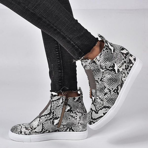 women platform ankle boots comfortable sneakers wedges slip on creepers flats shoes woman booties size botas mujer, Black
women platform ankle boots comfortable sneakers wedges slip on creepers flats shoes woman booties size botas mujer, Black