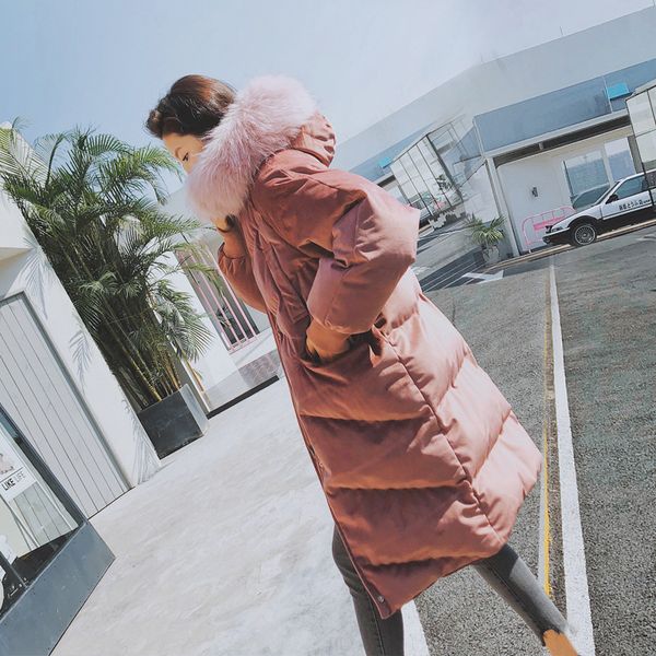 season pleuche back women's 2020 winter clothes long background thickening cotton-quilted jacket heavy lead arrow bvls, Black
season pleuche back women's 2020 winter clothes long background thickening cotton-quilted jacket heavy lead arrow bvls, Black