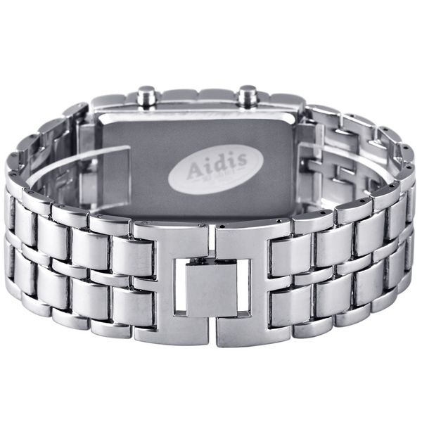 aidis youth sports watches waterproof electronic second generation binary led digital men's watch alloy wrist strap watch 201125, Slivery;brown
aidis youth sports watches waterproof electronic second generation binary led digital men's watch alloy wrist strap watch 201125, Slivery;brown