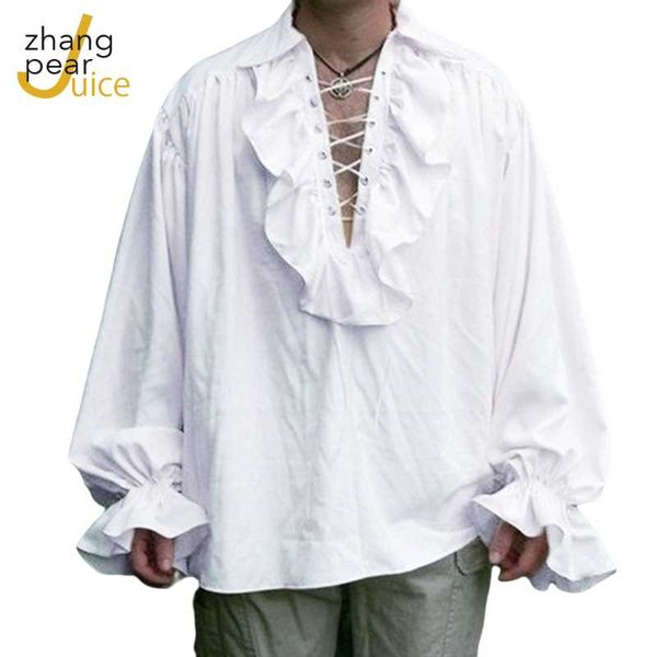 men's dress shirts men lace up bandage shirt vintage costume fluffy long sleeve v neck solid color sleeves casual, White;black
men's dress shirts men lace up bandage shirt vintage costume fluffy long sleeve v neck solid color sleeves casual, White;black