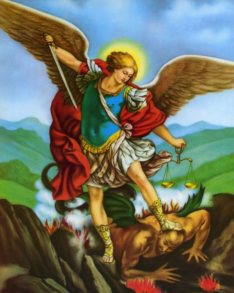 catholic paintings - st. michael home decoration oil painting on canvas wall art canvas pictures for wall decor 201119
catholic paintings - st. michael home decoration oil painting on canvas wall art canvas pictures for wall decor 201119