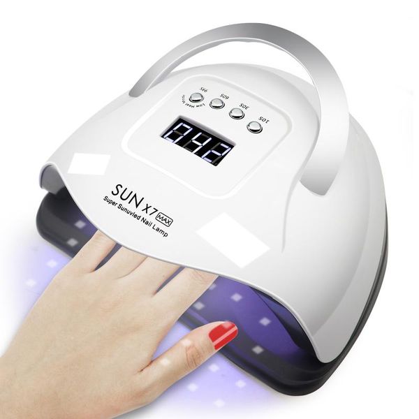 nail dryers lke dryer 114w sun x7 max uv led lamp for manicure lamps curing all gel varnish tools with sensor lcd display
nail dryers lke dryer 114w sun x7 max uv led lamp for manicure lamps curing all gel varnish tools with sensor lcd display