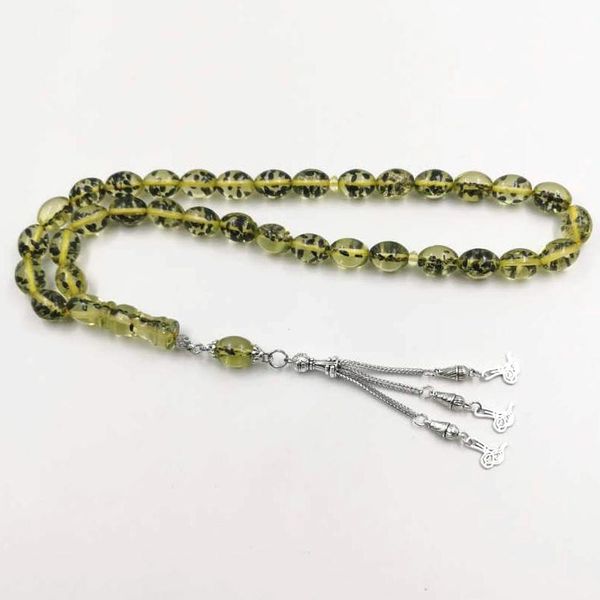 new style green sesame resin tasbih muslim prayer beads bracelet gift islamic jewelry arabic fashion misbaha, Black
new style green sesame resin tasbih muslim prayer beads bracelet gift islamic jewelry arabic fashion misbaha, Black