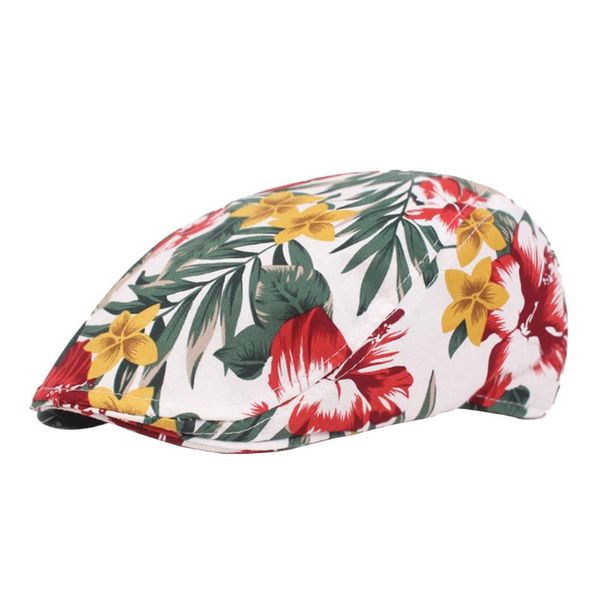 women casual elegant washable outdoor caps sun hat soft breathable beret floral print artists fashion spring summer travel flat, Blue;gray
women casual elegant washable outdoor caps sun hat soft breathable beret floral print artists fashion spring summer travel flat, Blue;gray