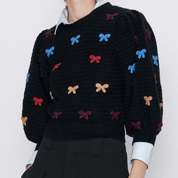 o neck bowknot sweaters women fashion puff sleeve sweaters women elegant long sleeve knit female ladies1, White;black
o neck bowknot sweaters women fashion puff sleeve sweaters women elegant long sleeve knit female ladies1, White;black