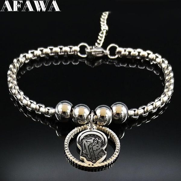 link, chain teenage girl praying stainless steel charms bracelet women silver color bracelets bangles jewelry pulseira feminina b1792s02, Black
link, chain teenage girl praying stainless steel charms bracelet women silver color bracelets bangles jewelry pulseira feminina b1792s02, Black