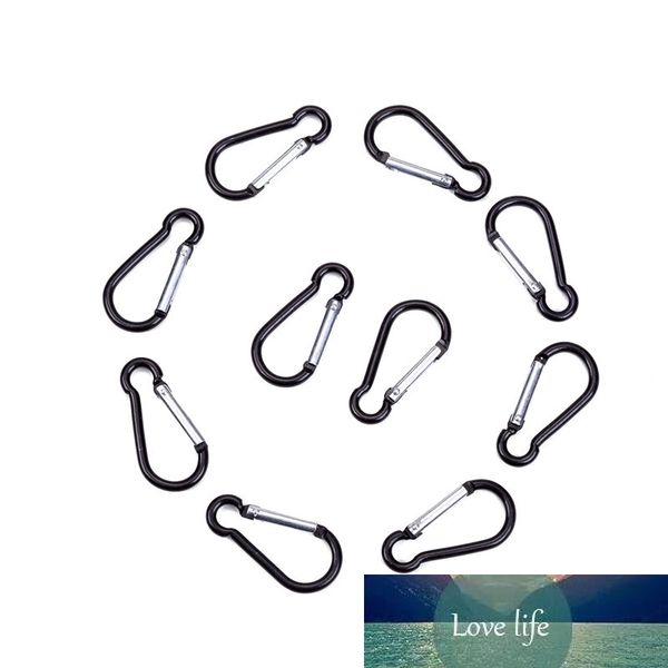 10pcs aluminum snap hook carabiner d-ring key chain clip keychain hiking camp, Silver
10pcs aluminum snap hook carabiner d-ring key chain clip keychain hiking camp, Silver