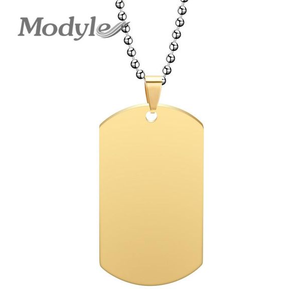 pendant necklaces modyle dog tags stainlesss steel men women necklace gold silver color black army memory jewellery
pendant necklaces modyle dog tags stainlesss steel men women necklace gold silver color black army memory jewellery