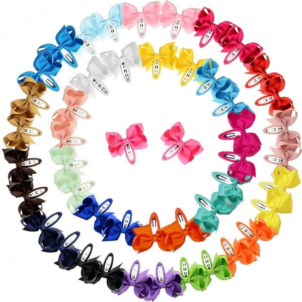 50 pcs snap hair clips with bows boutique grosgrain ribbon 3 inch hair bows no slip hair barrettes for infant toddlers baby girl y200710, Slivery;white
50 pcs snap hair clips with bows boutique grosgrain ribbon 3 inch hair bows no slip hair barrettes for infant toddlers baby girl y200710, Slivery;white
