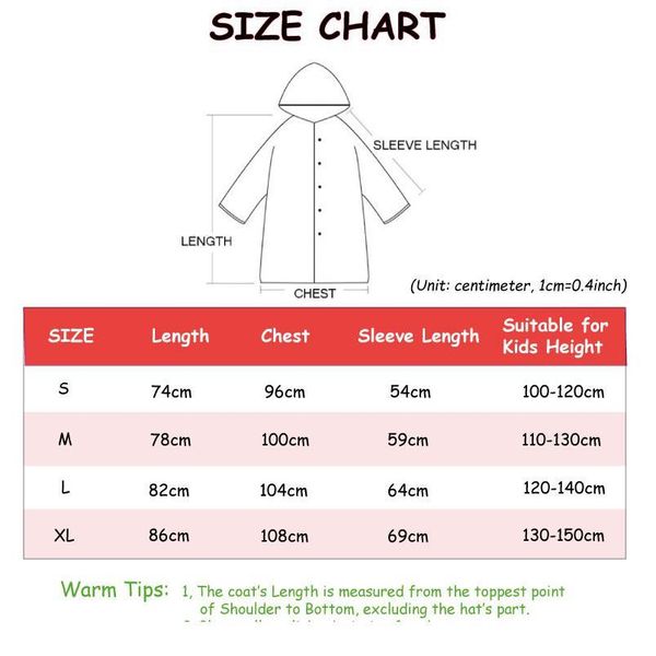 1pc good quality impermeable kids fashion waterproof eva long heavy rain raincoat hooded children outdoor rainwear in bbyupf
1pc good quality impermeable kids fashion waterproof eva long heavy rain raincoat hooded children outdoor rainwear in bbyupf