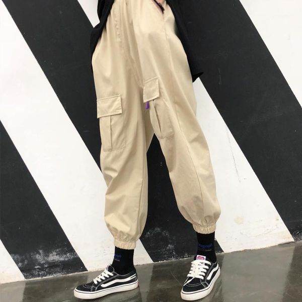 women's pants & capris women's clothing female cargo solid high sweatpants pockets loose drawstring casual spring autumn korean fa, Black;white
women's pants & capris women's clothing female cargo solid high sweatpants pockets loose drawstring casual spring autumn korean fa, Black;white