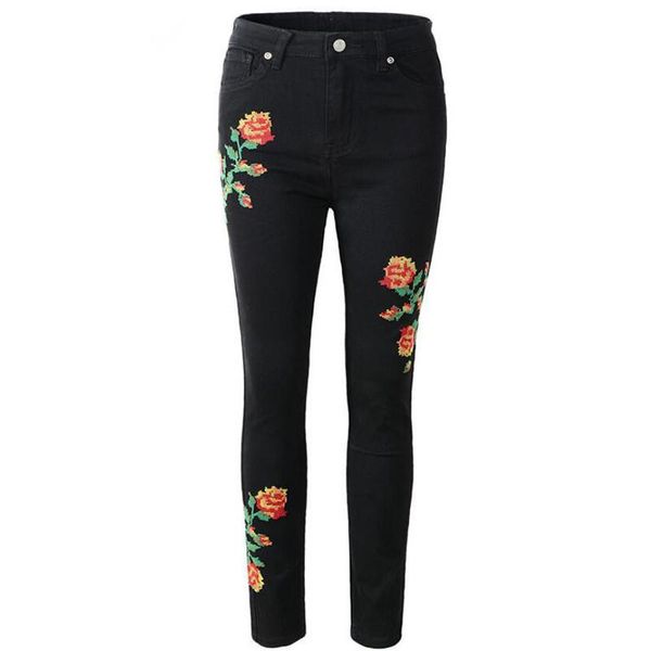 rose embroidery black skinny jeans female casual high waist pocket pencil pants long denim pants women bottom 2020 new b252, Blue
rose embroidery black skinny jeans female casual high waist pocket pencil pants long denim pants women bottom 2020 new b252, Blue