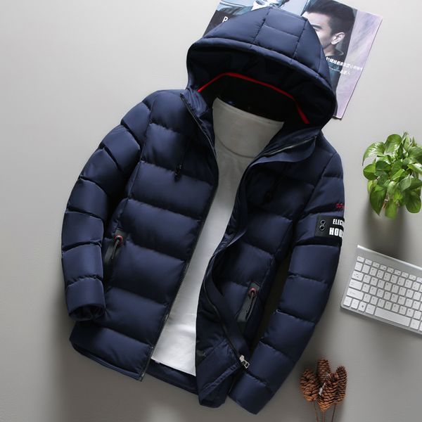 2021 fashion with hood warm male coat of men's windproof winter jacket present from father parka quilted clothes new k238 dt3i, Black
2021 fashion with hood warm male coat of men's windproof winter jacket present from father parka quilted clothes new k238 dt3i, Black