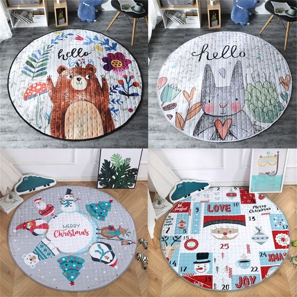 150cm animal baby play mats round kids rug toys children's carpet cotton developing mat rug baby puzzle play mat storage bag toy lj2008
150cm animal baby play mats round kids rug toys children's carpet cotton developing mat rug baby puzzle play mat storage bag toy lj2008