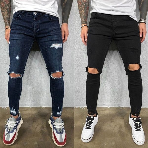 men's jeans skinny stretch denim pants distressed slim fit fashion jeans trousers men autumn long pants jeans streetwear 201223, Blue
men's jeans skinny stretch denim pants distressed slim fit fashion jeans trousers men autumn long pants jeans streetwear 201223, Blue