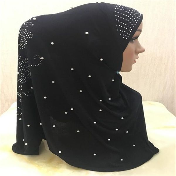 2021 fashion muslim women pearls instand hijab ready to wear diamonds headwraps cap islamic female ramadan headscarf prayer hat1, Red
2021 fashion muslim women pearls instand hijab ready to wear diamonds headwraps cap islamic female ramadan headscarf prayer hat1, Red