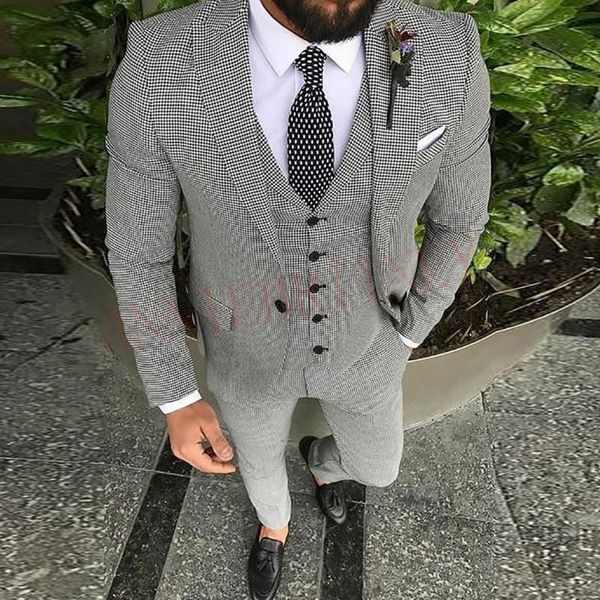 casual suit men 3 piece 2021 tailored slim fit fashion blazer pants vest for men handsome men's clothes set groom wedding tuxedo, White;black
casual suit men 3 piece 2021 tailored slim fit fashion blazer pants vest for men handsome men's clothes set groom wedding tuxedo, White;black