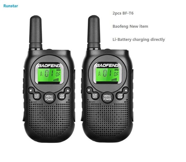 walkie talkie item 2pcs bf-t6 baofeng two way radio portable cb station kids handheld communicator ham
walkie talkie item 2pcs bf-t6 baofeng two way radio portable cb station kids handheld communicator ham
