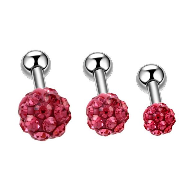 3pcs/lot stainless steel helix piercing barbell women crystal zircon ear cartilage bar tragus helix stud earrings body jewelry q sqcfxj, Silver
3pcs/lot stainless steel helix piercing barbell women crystal zircon ear cartilage bar tragus helix stud earrings body jewelry q sqcfxj, Silver