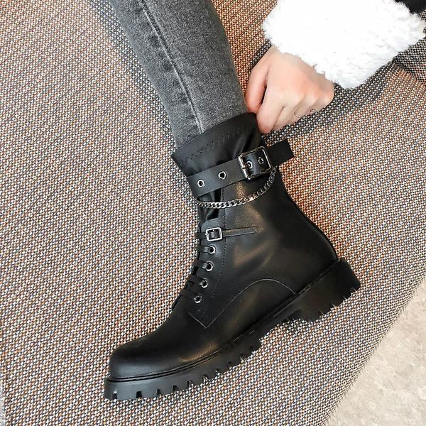 boots elegant platform cross tied women's ankle genuine leather thick low heels pumps winter retro party casual shoe woman1, Black
boots elegant platform cross tied women's ankle genuine leather thick low heels pumps winter retro party casual shoe woman1, Black