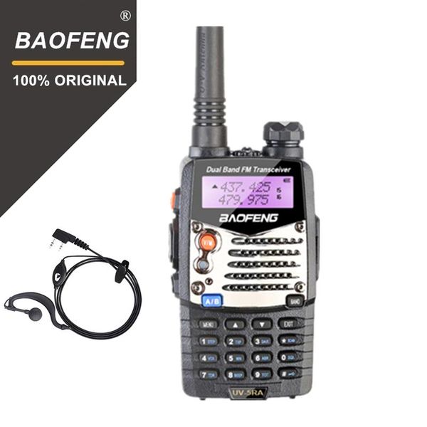 walkie talkie baofeng uv-5ra 5w high power dual band handheld two way ham radio uhf/vhf communicator hf transceiver security use
walkie talkie baofeng uv-5ra 5w high power dual band handheld two way ham radio uhf/vhf communicator hf transceiver security use