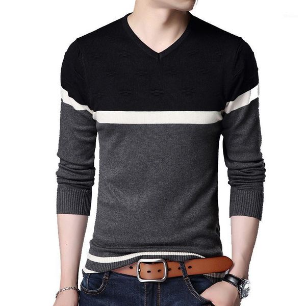 men's sweaters men pullover sweater v neck casual slim fit long sleeve 1, White;black
men's sweaters men pullover sweater v neck casual slim fit long sleeve 1, White;black