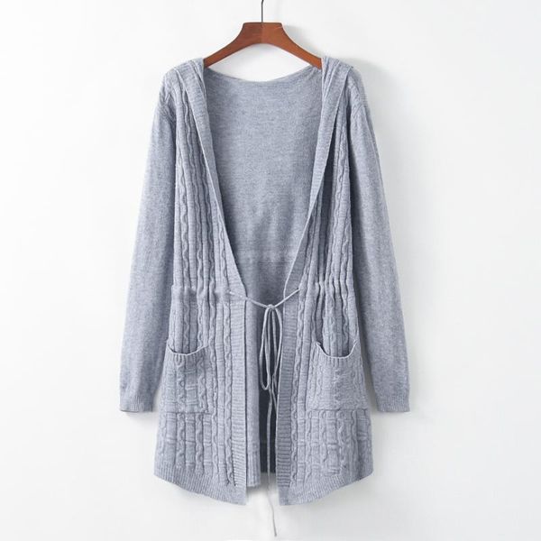 women winter cable twist sweater long hooded knitted cardigans autumn winter women knit coat long cardigan knitwear, White
women winter cable twist sweater long hooded knitted cardigans autumn winter women knit coat long cardigan knitwear, White