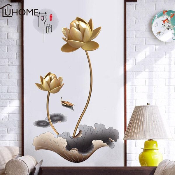 wall stickers 3d golden lotus flower wallpaper chinese style retro for living room bedroom home decor sofa background poster
wall stickers 3d golden lotus flower wallpaper chinese style retro for living room bedroom home decor sofa background poster