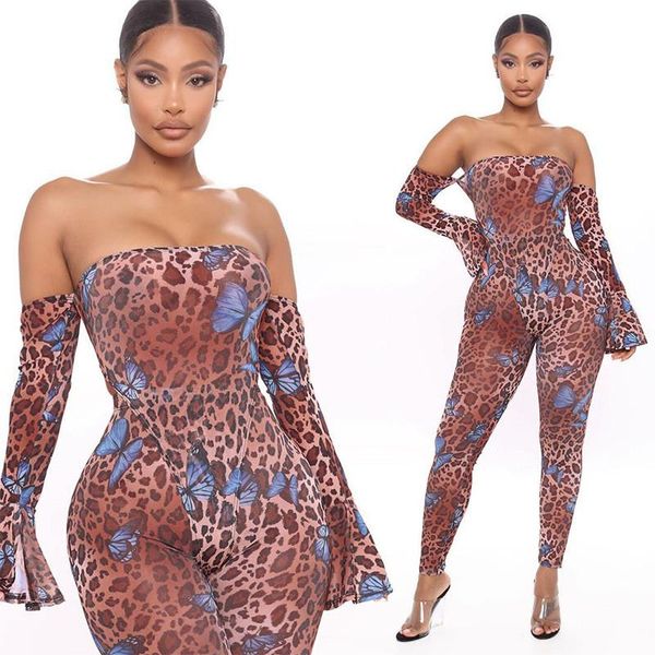 2020 sash neck jumpsuit leopard butterfly print jumpsuits for women flare long sleeve rompers and jumpsuits for women, Gray
2020 sash neck jumpsuit leopard butterfly print jumpsuits for women flare long sleeve rompers and jumpsuits for women, Gray