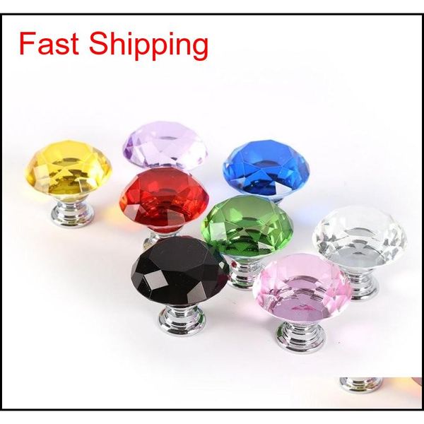 30mm diamond crystal glass door knobs drawer cabinet furniture handle knob screw furn qylfzs bde_luck
30mm diamond crystal glass door knobs drawer cabinet furniture handle knob screw furn qylfzs bde_luck