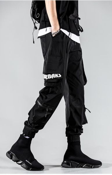 streetwear men's multi pockets cargo harem pants hip hop casual male track pants joggers trousers fashion harajuku men, Black
streetwear men's multi pockets cargo harem pants hip hop casual male track pants joggers trousers fashion harajuku men, Black