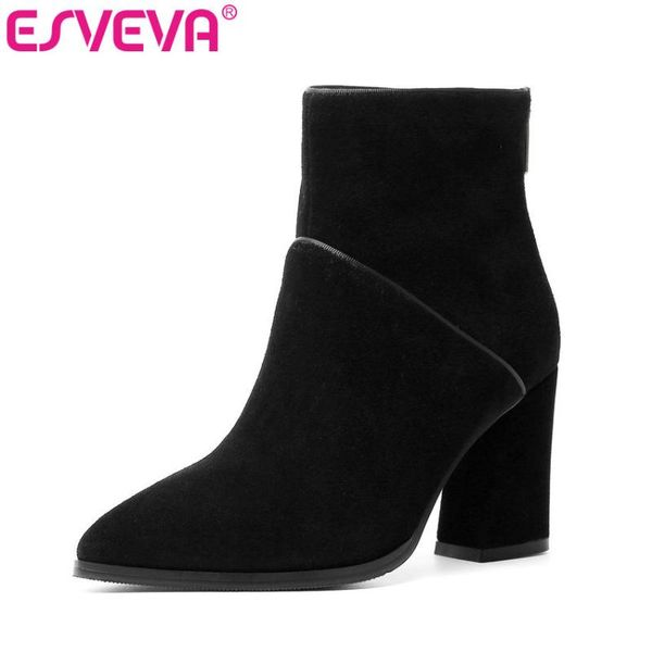 boots esveva 2021 women shoes winter ankle black fashion low heel pu+leather pointed toe motorcycle platform size 34-40
boots esveva 2021 women shoes winter ankle black fashion low heel pu+leather pointed toe motorcycle platform size 34-40