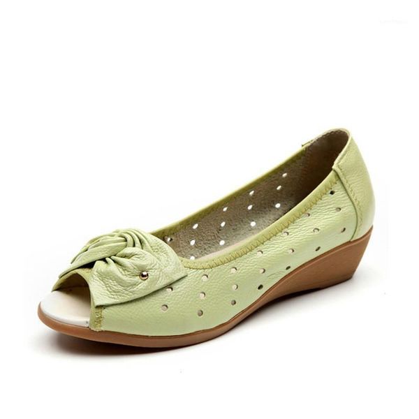 beyarne 2019 new spring summer wedges sandals women bowtie casual shoes genuine leather woman fish mouth toe1, Black
beyarne 2019 new spring summer wedges sandals women bowtie casual shoes genuine leather woman fish mouth toe1, Black
