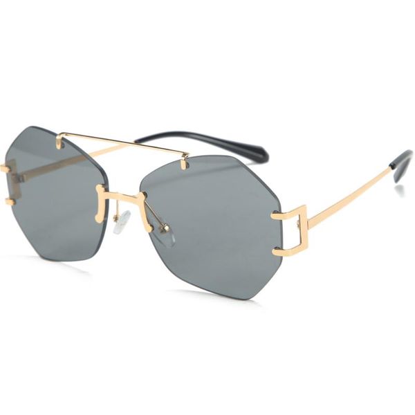 Veshion Metal Frameless Sunglasses for Women Irregular Gold Brown 2021 Fashion Sun Glasses Vintage Uv400 Gifts Christmas, White;black
Veshion Metal Frameless Sunglasses for Women Irregular Gold Brown 2021 Fashion Sun Glasses Vintage Uv400 Gifts Christmas, White;black