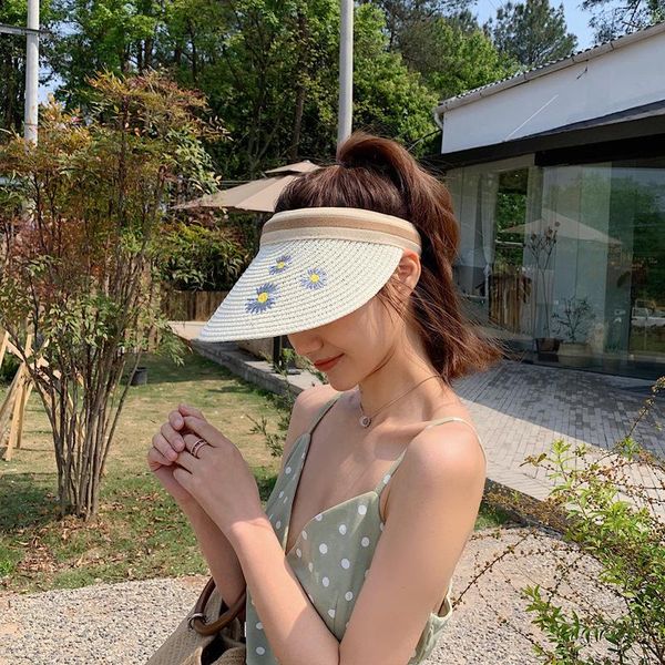 wide brim hats fashion baseball cap e viseras de mujer summer 2021 sun visor caps protection women embroidered flower denim, Blue;gray
wide brim hats fashion baseball cap e viseras de mujer summer 2021 sun visor caps protection women embroidered flower denim, Blue;gray