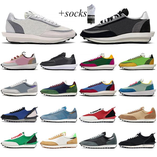 with socks ldv waffle black grey running shoes for men women varsity blue pink fashion outdoor breathable mens trainers sport sneakers, White;red
with socks ldv waffle black grey running shoes for men women varsity blue pink fashion outdoor breathable mens trainers sport sneakers, White;red