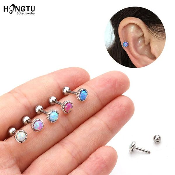 1pc 5mm opal ear cartilage tragus stud earring piercing body jewelry 16g stainless steel studs women accessories 2021, Golden;silver
1pc 5mm opal ear cartilage tragus stud earring piercing body jewelry 16g stainless steel studs women accessories 2021, Golden;silver
