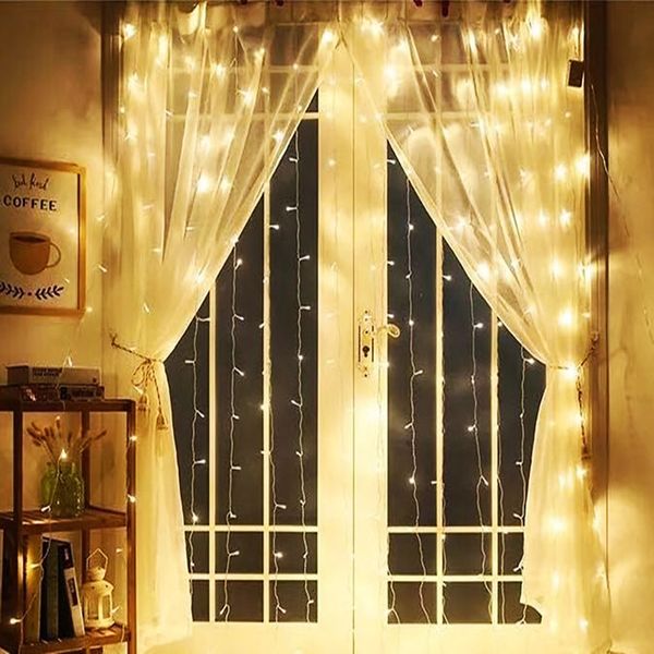2021 6x1.5m new year's garland led curtain decoration wedding rope christmas lights for home room to be holiday lighting jhkl
2021 6x1.5m new year's garland led curtain decoration wedding rope christmas lights for home room to be holiday lighting jhkl