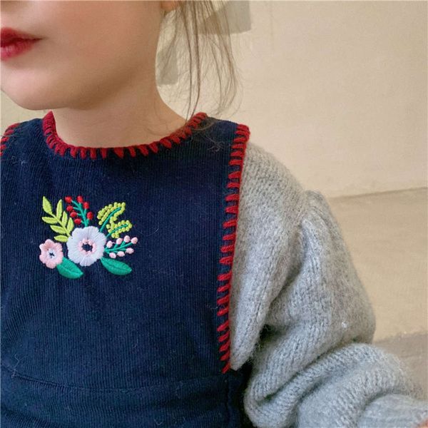 2020 winter new skirt girl's corduroy strap plush embroidery delicate sweet princs drs x8ci, Red;yellow
2020 winter new skirt girl's corduroy strap plush embroidery delicate sweet princs drs x8ci, Red;yellow