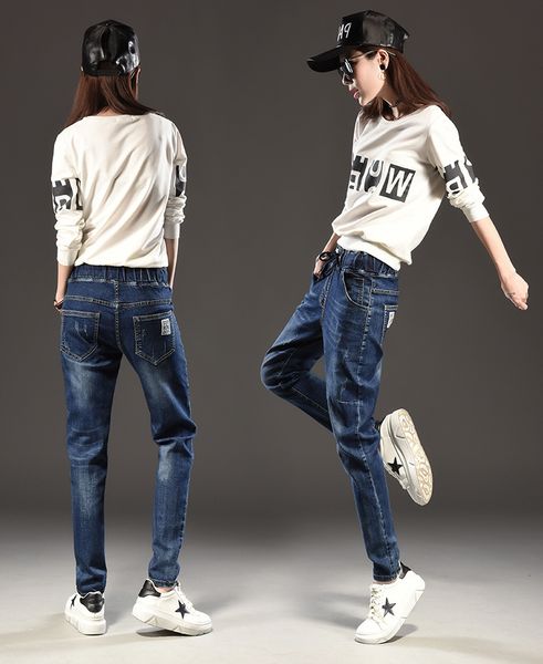 plus size 5xl woman jeans elastic high waist woman skinny jeans denim pants casual long mujer femme, Blue
plus size 5xl woman jeans elastic high waist woman skinny jeans denim pants casual long mujer femme, Blue