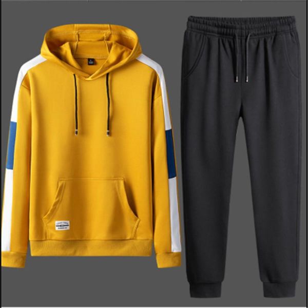 casual men sets clothing fashion tracksuit casual sportsuit hoodies sportswear hooded sweatshirt+pant pullover two piece set, Gray
casual men sets clothing fashion tracksuit casual sportsuit hoodies sportswear hooded sweatshirt+pant pullover two piece set, Gray