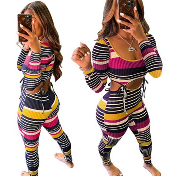 trend long sleeve round neck short pant tracksuits designer female winter new slim casual sets ladies color stripe thread suits fashion, Gray
trend long sleeve round neck short pant tracksuits designer female winter new slim casual sets ladies color stripe thread suits fashion, Gray