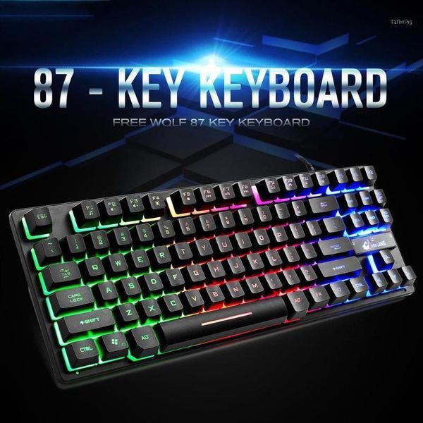 keyboards k16 gaming keyboard led backlit mechanical 87 keys 12 multimedia for pc lapgamer wired1
keyboards k16 gaming keyboard led backlit mechanical 87 keys 12 multimedia for pc lapgamer wired1