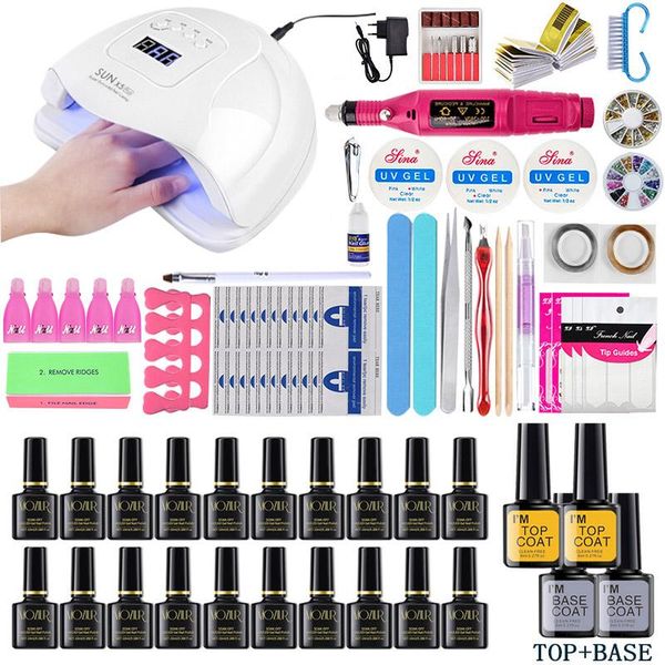 nail art kits set 110w uv led lamp dryer gel polish kit soak off manicure tools electric drill for
nail art kits set 110w uv led lamp dryer gel polish kit soak off manicure tools electric drill for