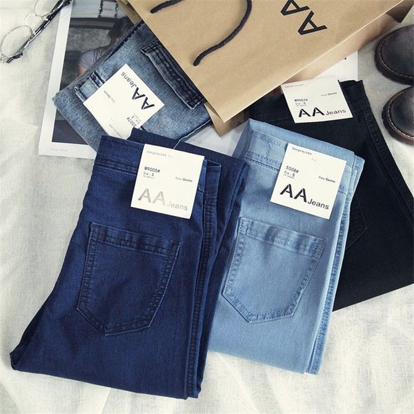 high waist for women casual stretch autumn denim pencil pants lady slim elastic skinny jeans spring trousers female y200417, Blue
high waist for women casual stretch autumn denim pencil pants lady slim elastic skinny jeans spring trousers female y200417, Blue