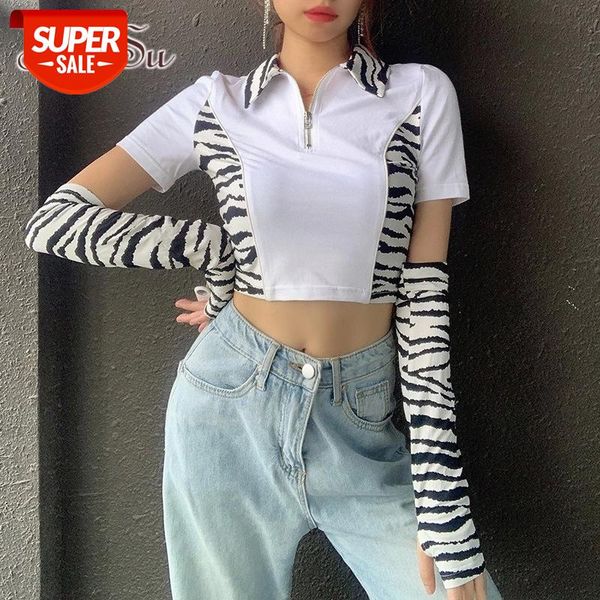 artsu patchwork reflective striped crop women streetwear zebra print gothic style tshirt white animal fashion tee ts52397 #nw6t
artsu patchwork reflective striped crop women streetwear zebra print gothic style tshirt white animal fashion tee ts52397 #nw6t