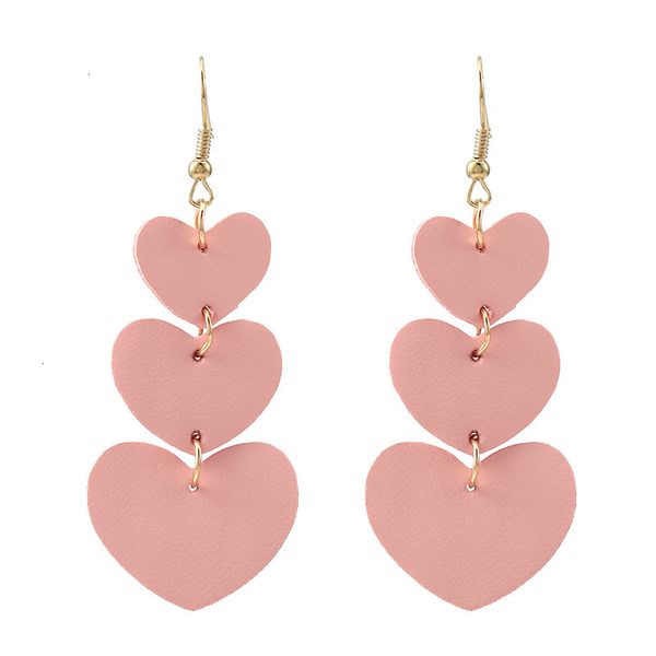 factory price heart shape pu leather dangle earrings deaign for women girl lightweight statement colorful long tassel ea, Golden
factory price heart shape pu leather dangle earrings deaign for women girl lightweight statement colorful long tassel ea, Golden